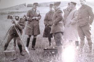 Ligne Maginot - HACKENBERG - A19 - (Ouvrage d'artillerie) - Tournage d'un film de propagande par l'armée française