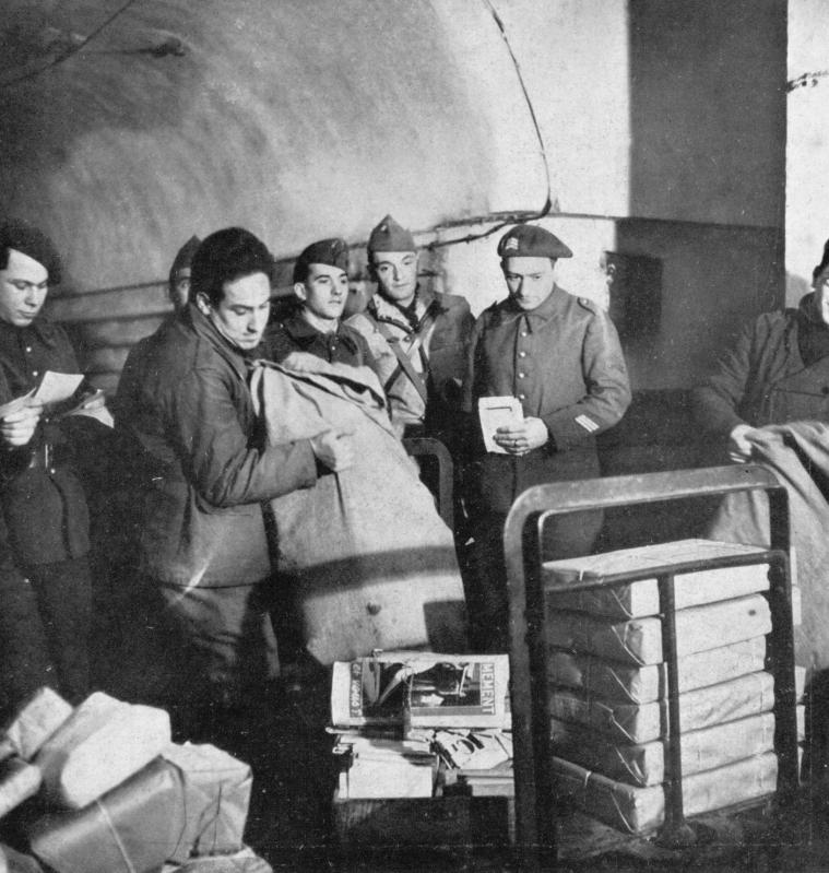 Ligne Maginot - HOCHWALD - (Ouvrage d'artillerie) - La distribution du courrier