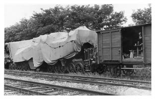 Ligne Maginot - ALVF - Canon de 340 mle 1912 sur berceau - La pièce  Mireille du 372 RALVF
Canon de 340 mm modèle 1912 sur affût à berceau Saint-Chamond