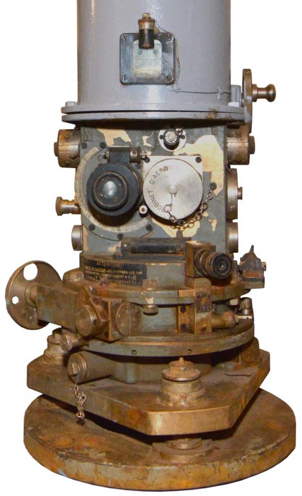 Ligne Maginot - Périscope type C - Vue de la partie basse du périscope