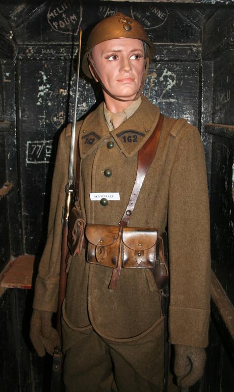 Ligne Maginot - Soldat du 162e RIF - Musée du Hackenberg