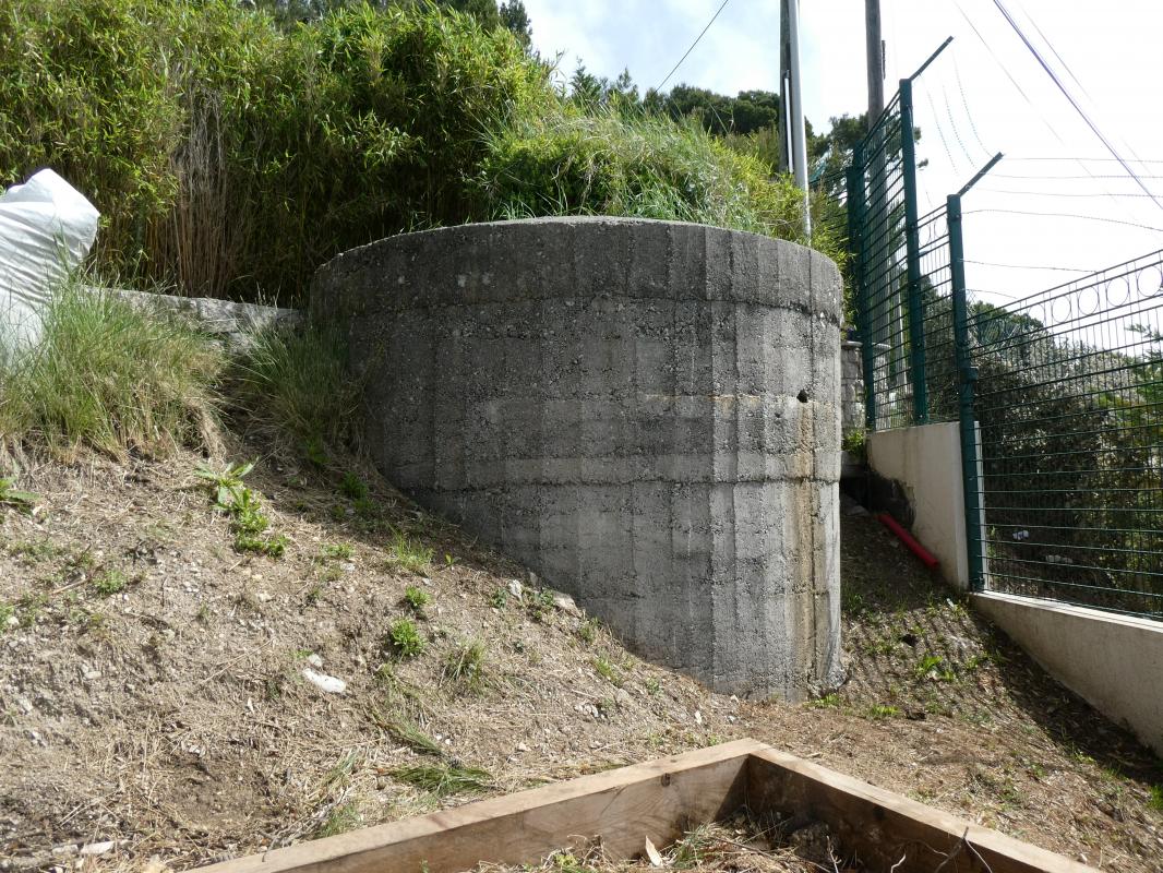 Ligne Maginot - EZE GRANDE CORNICHE - (Cuve pour arme d'infanterie) - 