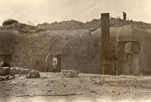 Ligne Maginot - WELSCHHOF - (Ouvrage d'infanterie) - Le bloc 1 après les combats