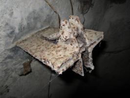 Ligne Maginot - 57 - STEINGIESSEN - (Blockhaus pour arme infanterie) - Détail du support d'arme