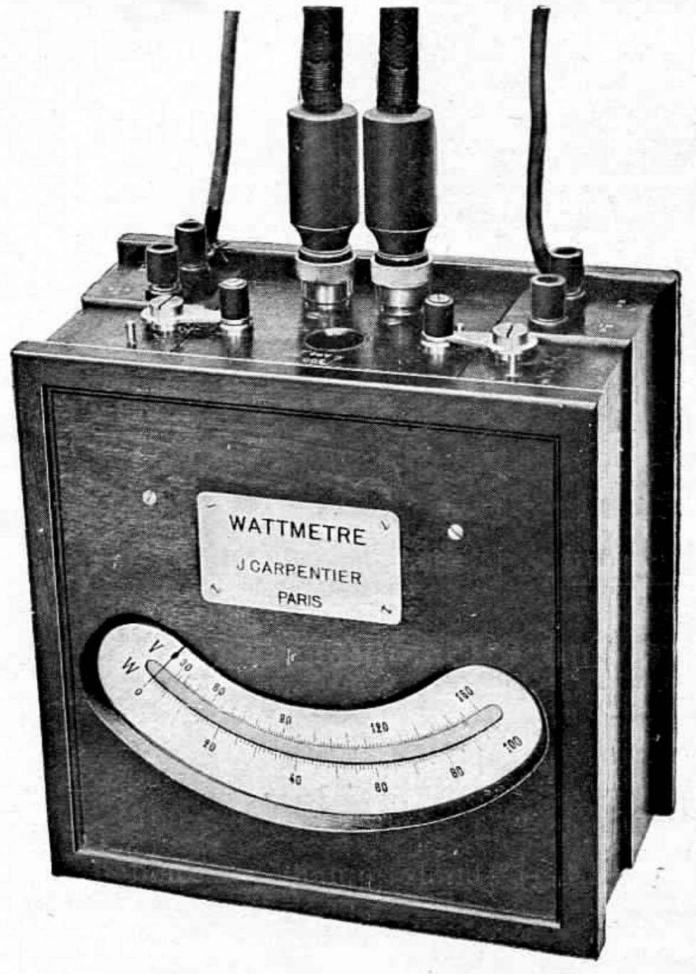 Ligne Maginot - Ateliers Jules Carpentier - Voltmètre-wattmetre de précision
Catalogue des Ateliers Jules Carpentier de 1920 