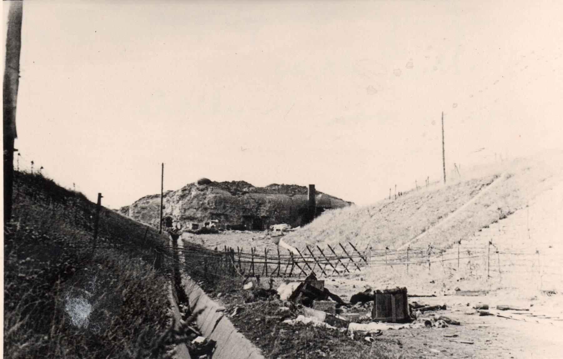 Ligne Maginot - WELSCHHOF - (Ouvrage d'infanterie) - Bloc 1
L'ouvrage après les combats