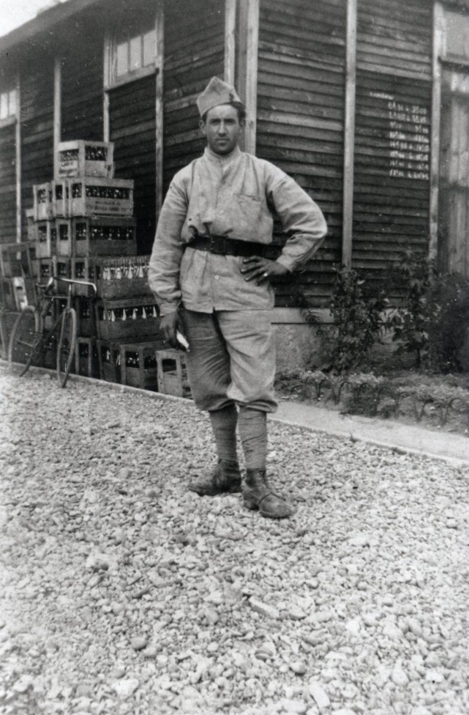 Ligne Maginot - IMMERHOF - A10 - (Ouvrage d'infanterie) - Le cantonnier Pierre Bochand du 151° RAP blessé lors de l'explosion de l'un des tubes de la tourelle de 81 mm de l'ouvrage d'Immerhof