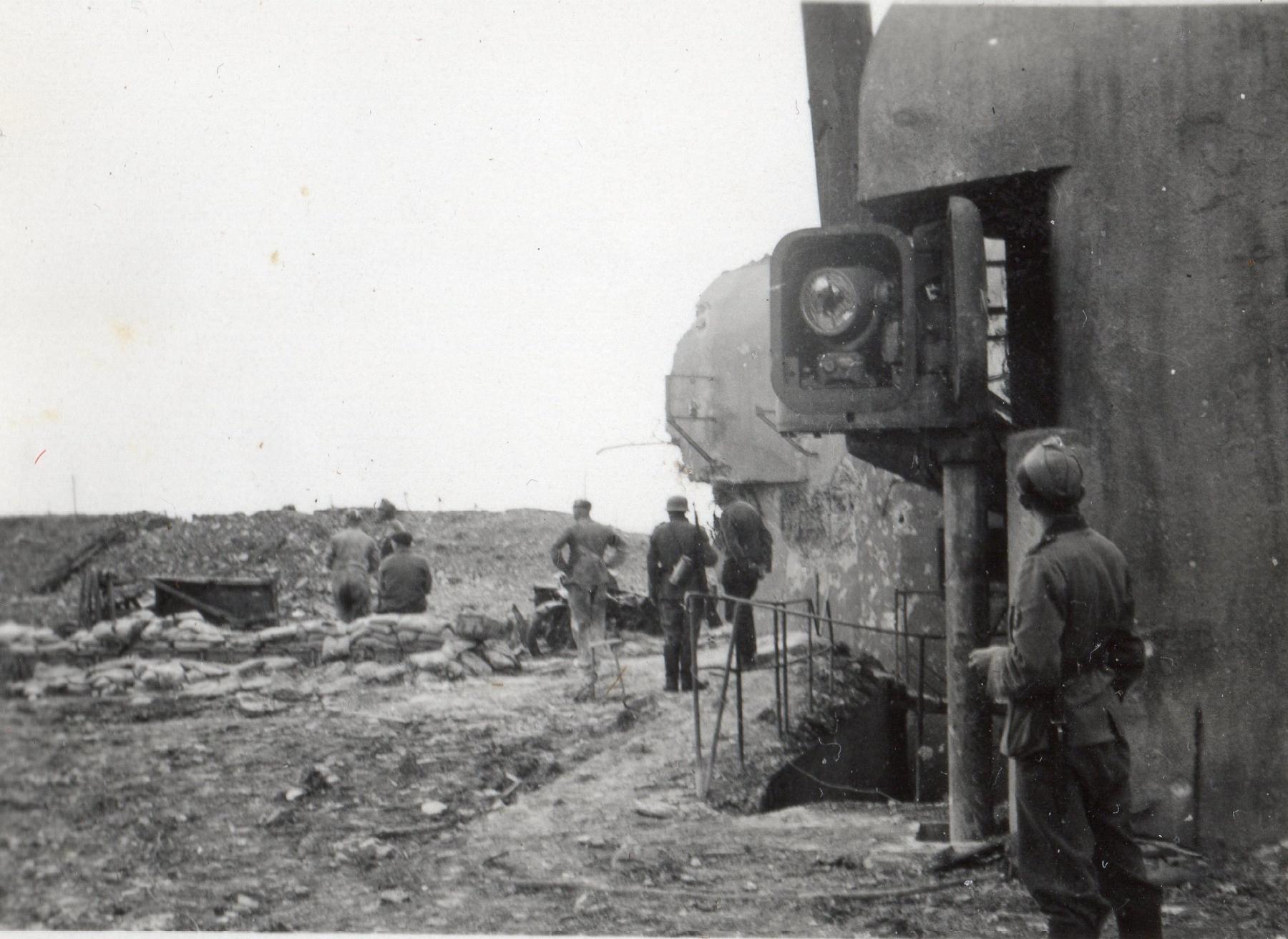 Ligne Maginot - WELSCHHOF - (Ouvrage d'infanterie) - Le bloc 1 après les combats