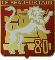 Ligne Maginot - 80° Bataillon Alpin de Forteresse - Insigne 80° BAF