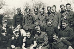 Ligne Maginot - IMMERHOF - A10 - (Ouvrage d'infanterie) - Une partie de l'équipage prisonnier dans le Stalag 2B