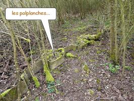 Ligne Maginot - PUTTELANGE - (Inondation défensive) - Les palplanches