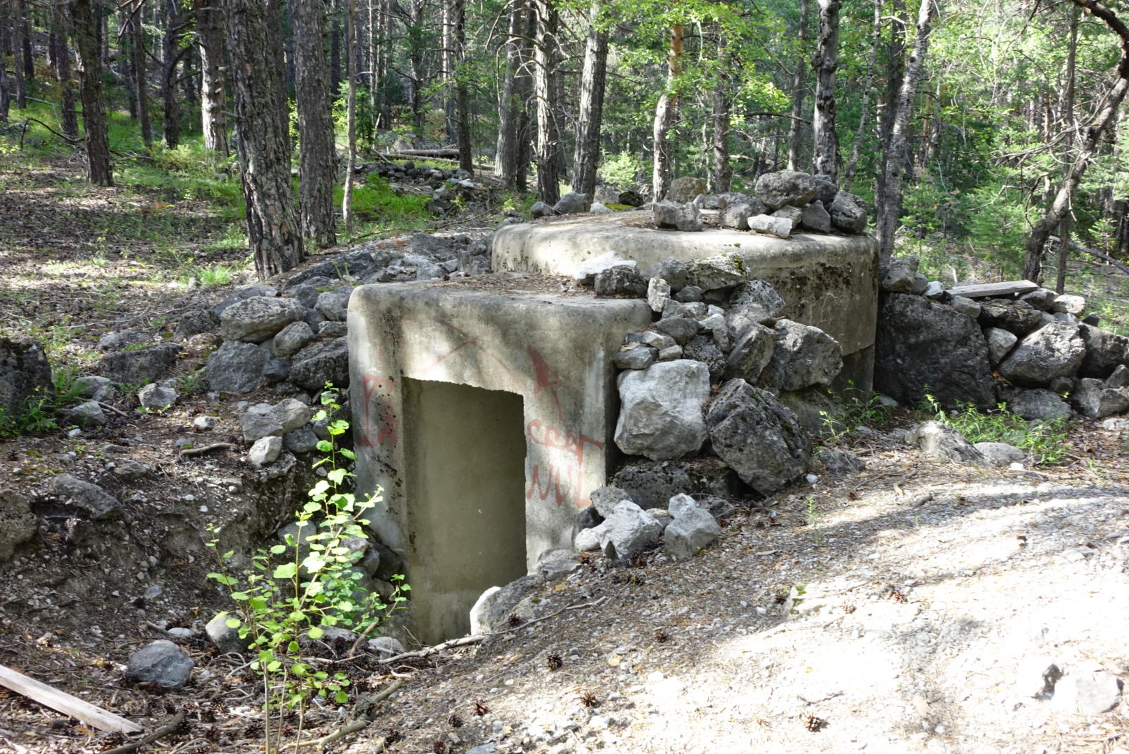 Ligne Maginot - LA VACHETTE OUEST 1 - (Blockhaus pour arme infanterie) - 