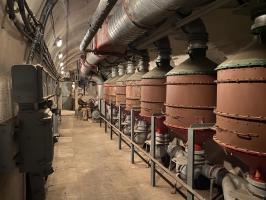 Ligne Maginot - SAINT ROCH (SHR) - (Ouvrage d'artillerie) - La salle de neutralisation (filtrage de l'air) 
