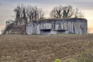 Ligne Maginot - 85 - HASELBERG - (Casemate d'infanterie - double) - Façade est