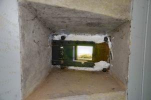 Ligne Maginot - 112 - BETTLACH SUD - (Casemate d'infanterie - Double) - Volet blindé du créneau de tir FM ou fusil