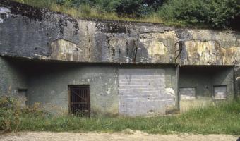 Ligne Maginot - LE CHESNOIS - CHENOIS - (Ouvrage d'artillerie) - L'entrée mixte en 1988.