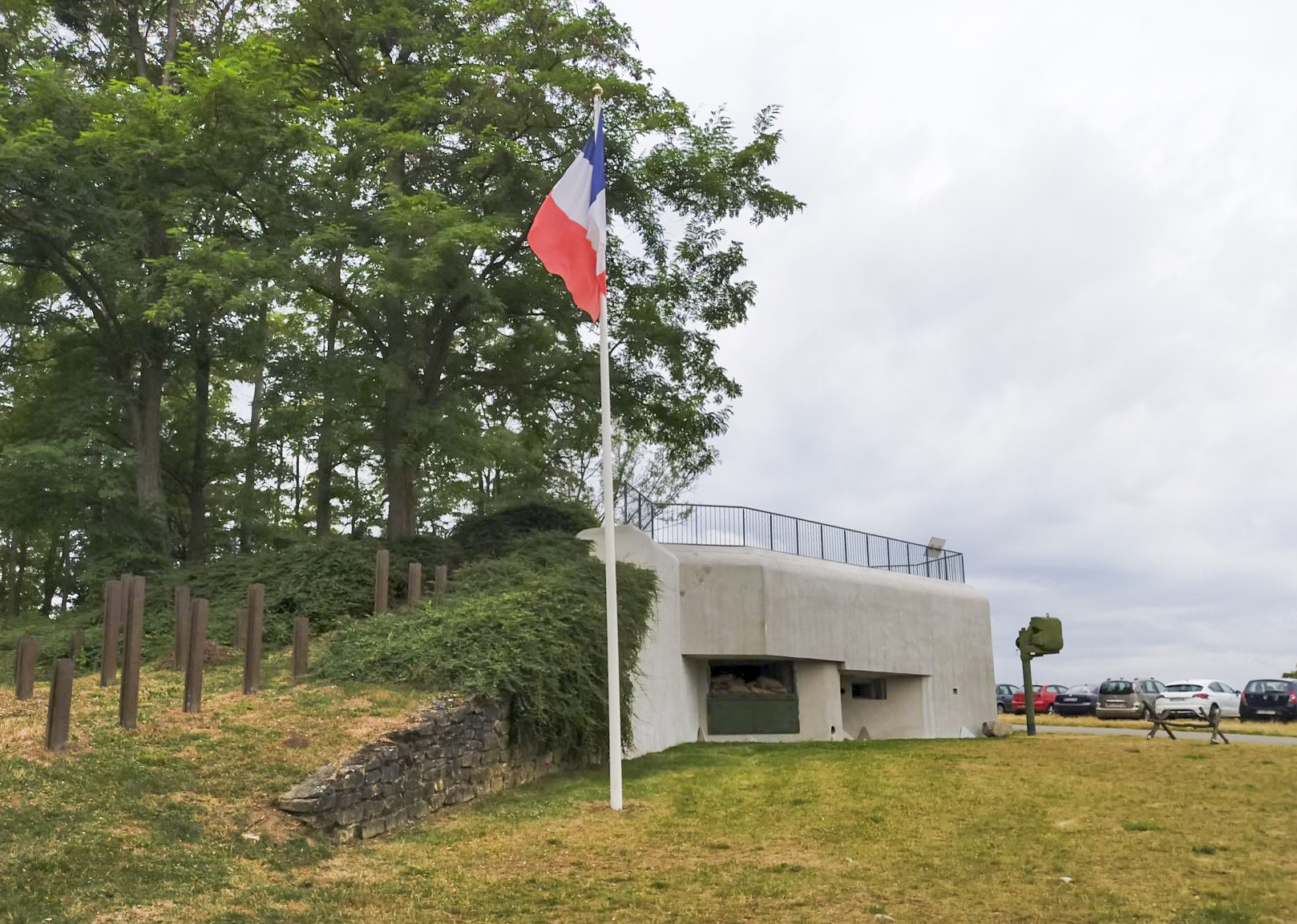 Ligne Maginot - 86 - ASCHENBACH - (Casemate d'infanterie - double) - La façade Nord-Est