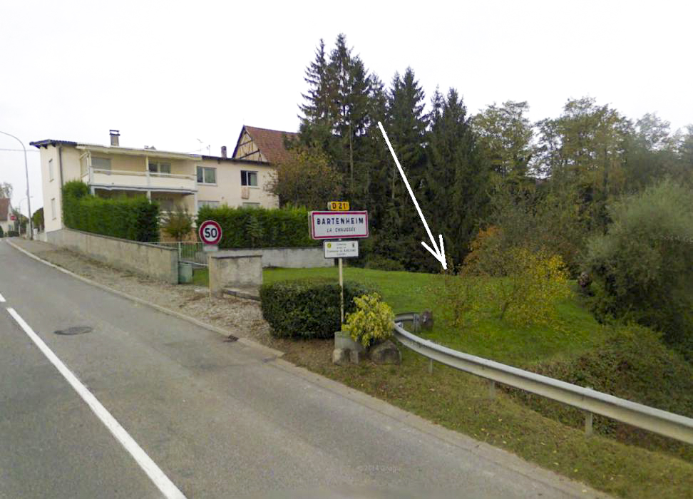 Ligne Maginot - B597 - CHAUSSEE DE BARTENHEIM NORD - (Blockhaus pour arme infanterie) - 