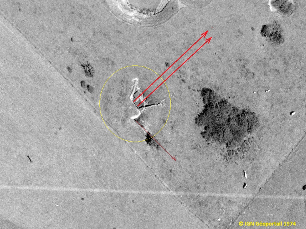 Ligne Maginot - MERRENRIED 6 - (Blockhaus pour arme infanterie) -  - IGN