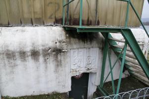 Ligne Maginot - G76 - VILLAGE-NEUF BERGE 8 - (Blockhaus pour arme infanterie) - La face arrière et l'entrée