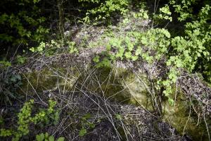 Ligne Maginot - SCHEIDGRABEN - (Blockhaus de type indéterminé) - Les 4 angles intérieurs sont arrondis