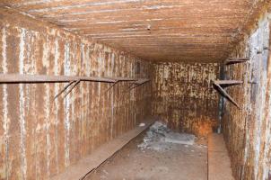 Ligne Maginot - WILLERHOF (BATTERIE DE) - (Position d'artillerie préparée) - Abri 
Intérieur avec tablettes