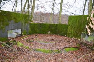Ligne Maginot - WILLERHOF (BATTERIE DE) - (Position d'artillerie préparée) - Encuvement 3
L'intérieur