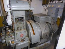 Ligne Maginot - LA FERTE - (Ouvrage d'infanterie) - Bloc 1
Usine électrique
Groupe électrogène à moteur CLM 108 de 25 CV