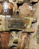 Ligne Maginot - LA FERTE - (Ouvrage d'infanterie) - Bloc 2
L'arme mixte de la tourelle qui fut arrachée par l'action d'explosifs le 18 mai 1940