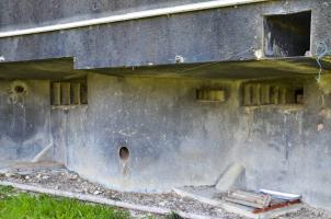 Ligne Maginot - 114 - RAEDERSDORF - (Casemate d'infanterie - Double) - Créneau coté nord