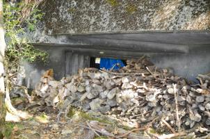 Ligne Maginot - 114 - RAEDERSDORF - (Casemate d'infanterie - Double) - Créneaux canon sud