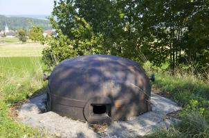 Ligne Maginot - 114 - RAEDERSDORF - (Casemate d'infanterie - Double) - Cloche GFM nord