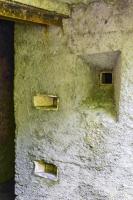 Ligne Maginot - CHARRIERE 1 (SOUS-QUARTIER OUEST) - (PC de Sous-Quartier) - Porte nord, réservation de la porte et créneau
