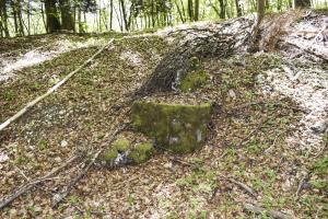 Ligne Maginot - Funiculaire du GLASERBERG - Massif support du treuil ?
