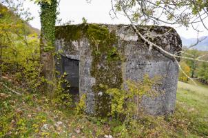 Ligne Maginot - GRAND KOHLBERG NORD - (Blockhaus pour arme infanterie) - Vue coté nord, avec l'entrée