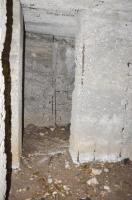 Ligne Maginot - GRAND KOHLBERG NORD - (Blockhaus pour arme infanterie) - Séparation entre la chambre de tir mitrailleuse au fond et celle de fusil ou FM  au premier plan