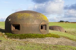 Ligne Maginot - LE CHESNOIS - CHENOIS - (Ouvrage d'artillerie) - Bloc 2
Gros plan de la cloche GFM