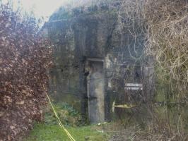 Ligne Maginot - 36 - ROUTE DE BLAGNY - (Blockhaus pour arme infanterie) - Vue de l'entrée