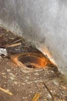 Ligne Maginot - NEUNEICH (SOUS-QUARTIER CENTRE) - (PC de Sous-Quartier) - Siphon de sol (écoulement des eaux)