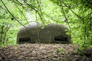 Ligne Maginot - SCHIESSECK - (Ouvrage d'artillerie) - Le bloc 2
La cloche VDP.