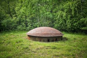 Ligne Maginot - SCHIESSECK - (Ouvrage d'artillerie) - Bloc 7
La tourelle de 75 R 32