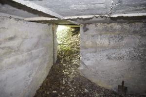 Ligne Maginot - BLODELSHEIM OUEST 4 - (Abri) - Intérieur vue vers l'entrée nord