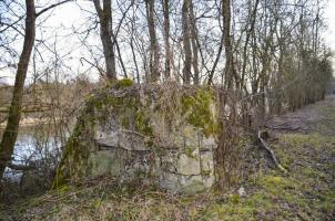 Ligne Maginot - G39 - RUMERSHEIM LE HAUT BERGE 3 - (Blockhaus pour arme infanterie) - Vue extérieure Nord coté Rhin