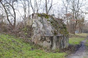 Ligne Maginot - G41 - RUMERSHEIM LE HAUT BERGE 1 - (Blockhaus pour arme infanterie) - Vue extérieure sud coté Rhin
