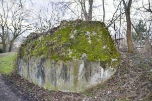 Ligne Maginot - G41 - RUMERSHEIM LE HAUT BERGE 1 - (Blockhaus pour arme infanterie) - Vue extérieure nord coté Rhin