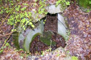 Ligne Maginot - GRUNHUTTE 2 - (Cuve pour arme d'infanterie) - Vue du dessus
