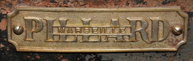 Ligne Maginot - LA FERTE - (Ouvrage d'infanterie) - Plaque constructeur du système de mise en pression du gasoil