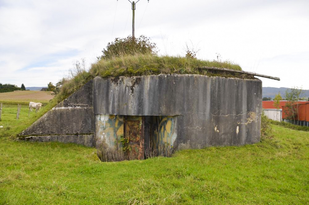 Ligne Maginot - LINSDORF OUEST - (Blockhaus pour canon) - Entrée orientée Nord-Est