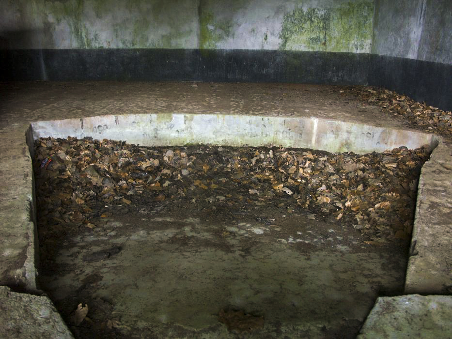 Ligne Maginot - BIESENBERG - (Casemate d'artillerie) - Détail d'un emplacement