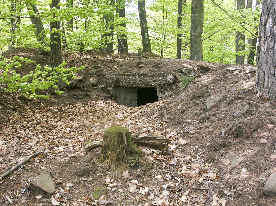 Ligne Maginot - BIESENBERG GAUCHE - (Observatoire d'artillerie) - Observatoire annexe gauche
Entrée de l'observatoire